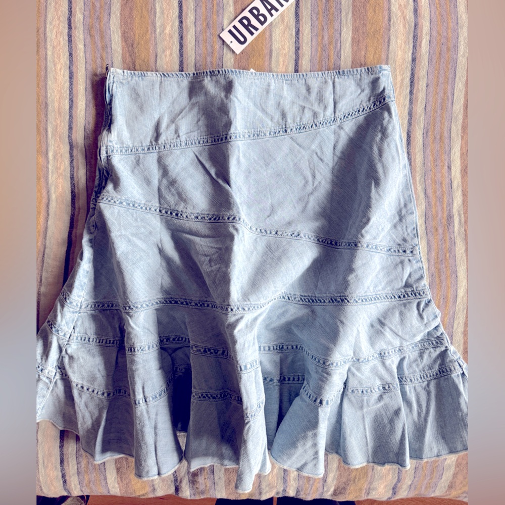 Urban Outfitters Light Denim Skirt, NWT, M